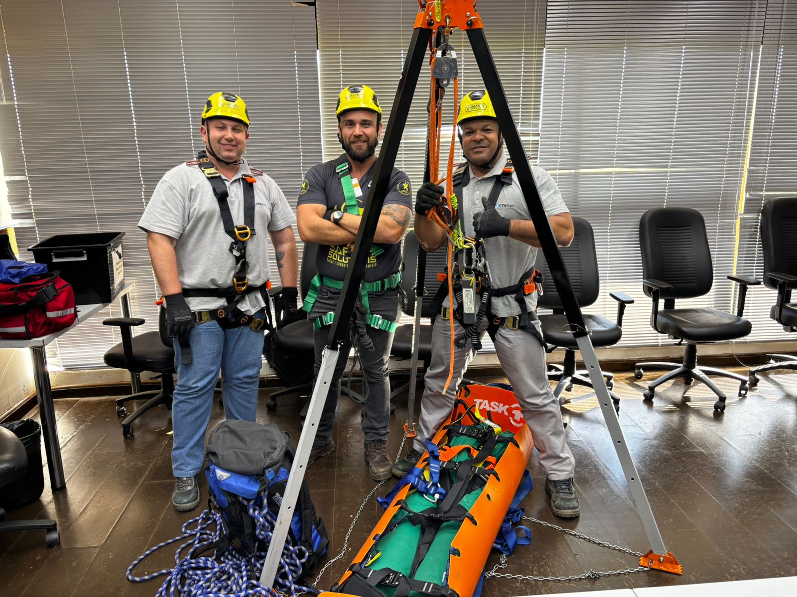 Novos Equipamentos de Segurança